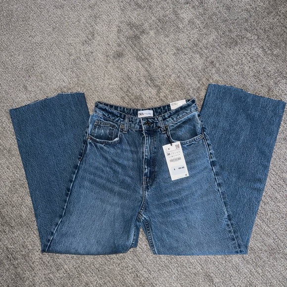 Zara Denim - ZARA Wide Leg Jeans
